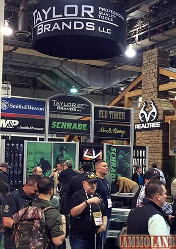 SHOT Show 2016 exhibitor Taylor Brands reports foot traffic was high and enthusiastic.