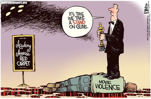 Hollywoods Stand on Guns img: federalistpapers.org