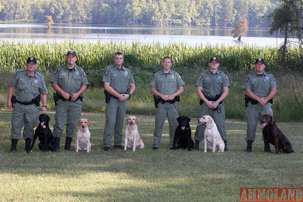 Arkansas Game and Fish Commission’s K9 unit 