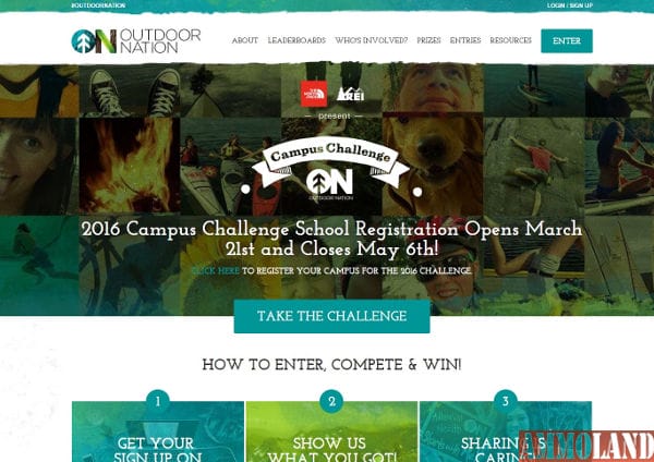 Outdoor Nation Campus Challenge 2016