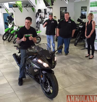 Kawasaki provides Brandon Jenkins a new Ninja ZX-6R motorcycle