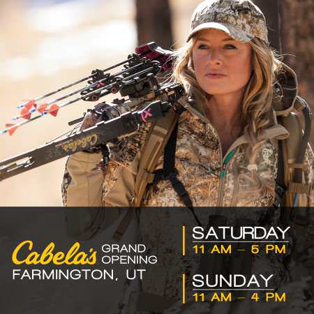 Kristy Titus at Cabela's Farmington Grand Opening April 23-24