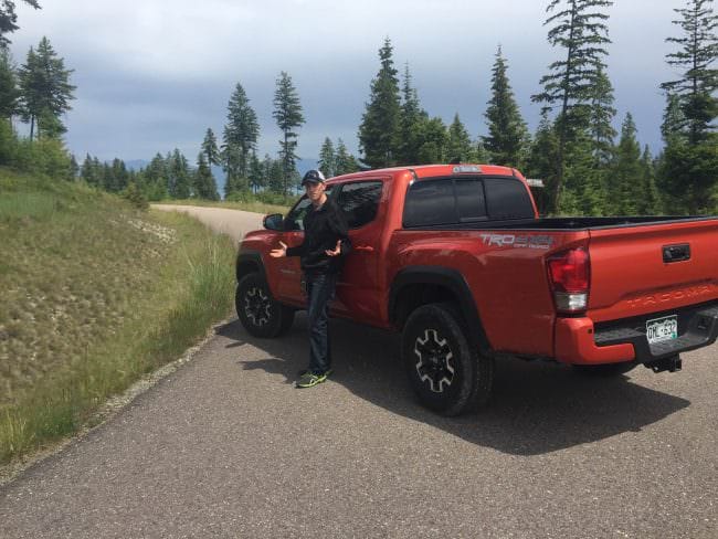 The Toyota Tacoma is the ultimate weekend truck.