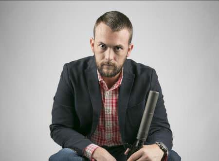 Josh Waldron Silencerco Seated with silencer