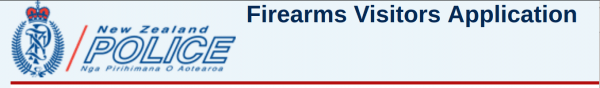 New Zealand Temp Firearm Application