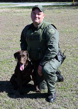 AFC Hudson and K-9 Rosco are based in Sussex County.