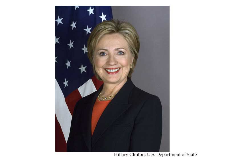 Hillary Clinton, U.S. Department of State official Headshot