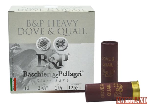 Baschieri & Pellagri Heavy Dove & Quail, 12-Gauge Shotshells