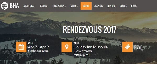 BHA 2017 Rendezvous