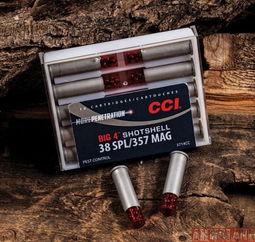 CCI Ammunition Adds to Its Wildly Popular Handgun Shotshell Line-up with New Big 4 Loads