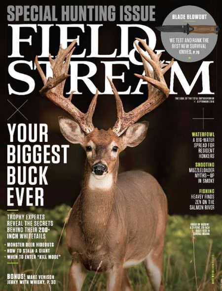 The September issue of Field & Stream is on newsstands and the iPad now!