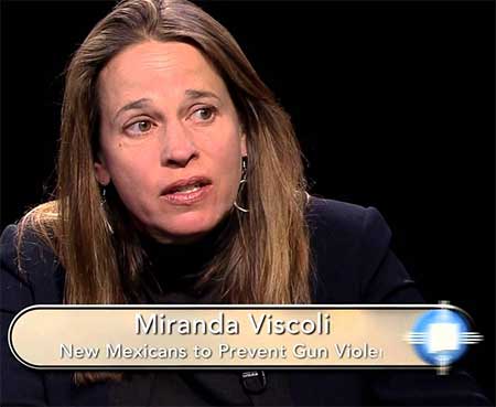 Gun Banner & Freedom hater, Miranda Viscoli of New Mexicans to Prevent Gun Violence