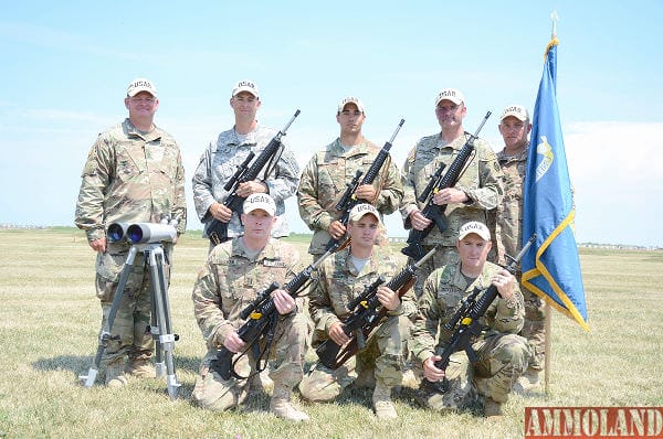 The Army Reserve Anderson team was the overall winner in the National Trophy Team competition. Team members also fired a new Reserve National Record in their win.