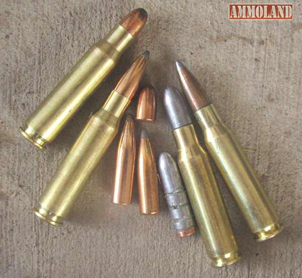308 Winchester brass rifle cases to reload into ammunition