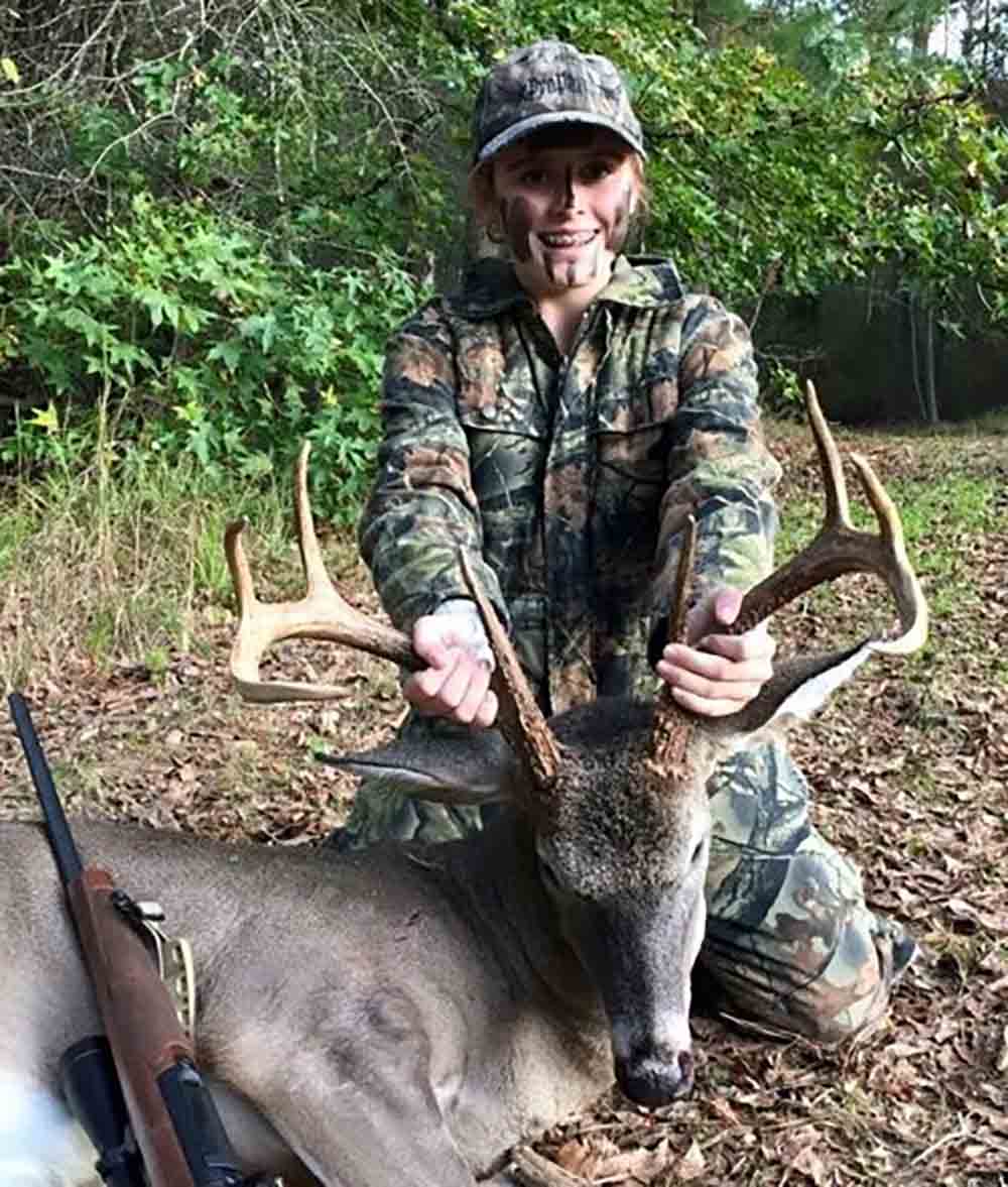 Dannah Dawson of Union Springs won last year’s Alabama Black Belt Adventures Association Big Buck Photo Contest.