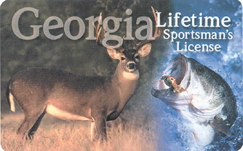 Georgia Hunting And Fishing License Lifetime