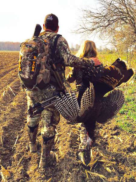 Father and Daughter Turkey Hunt