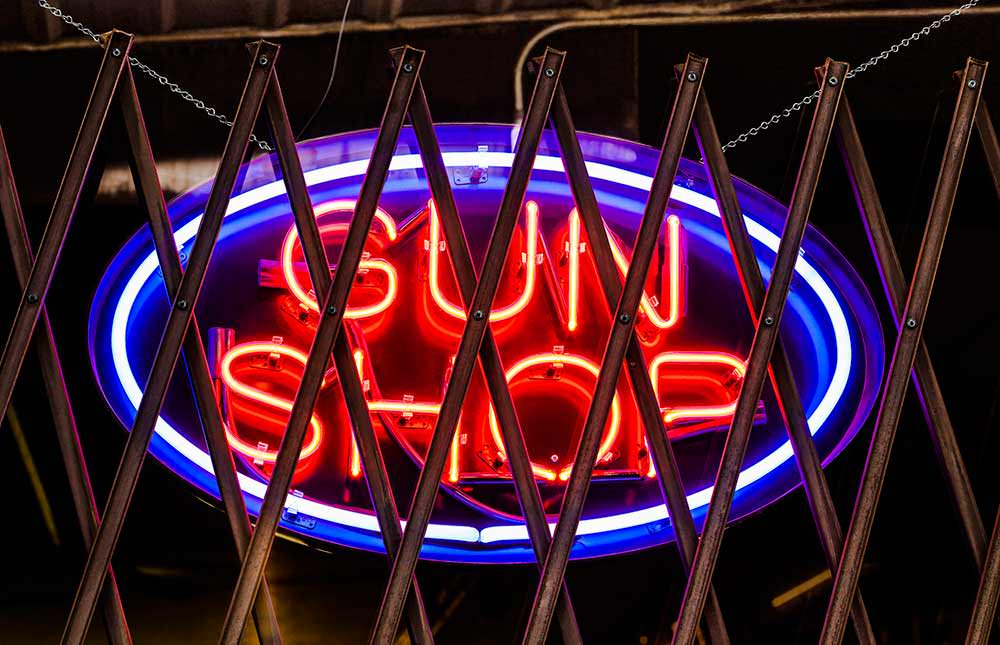 Gun Shop Store Sign