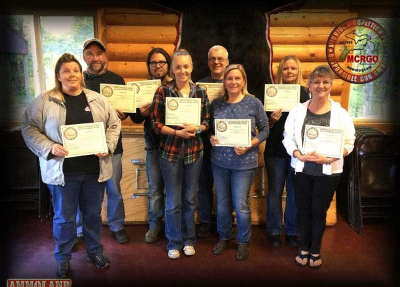 Michigan Coalition For Responsible Gun Owners Concealed Pistol License Training Program