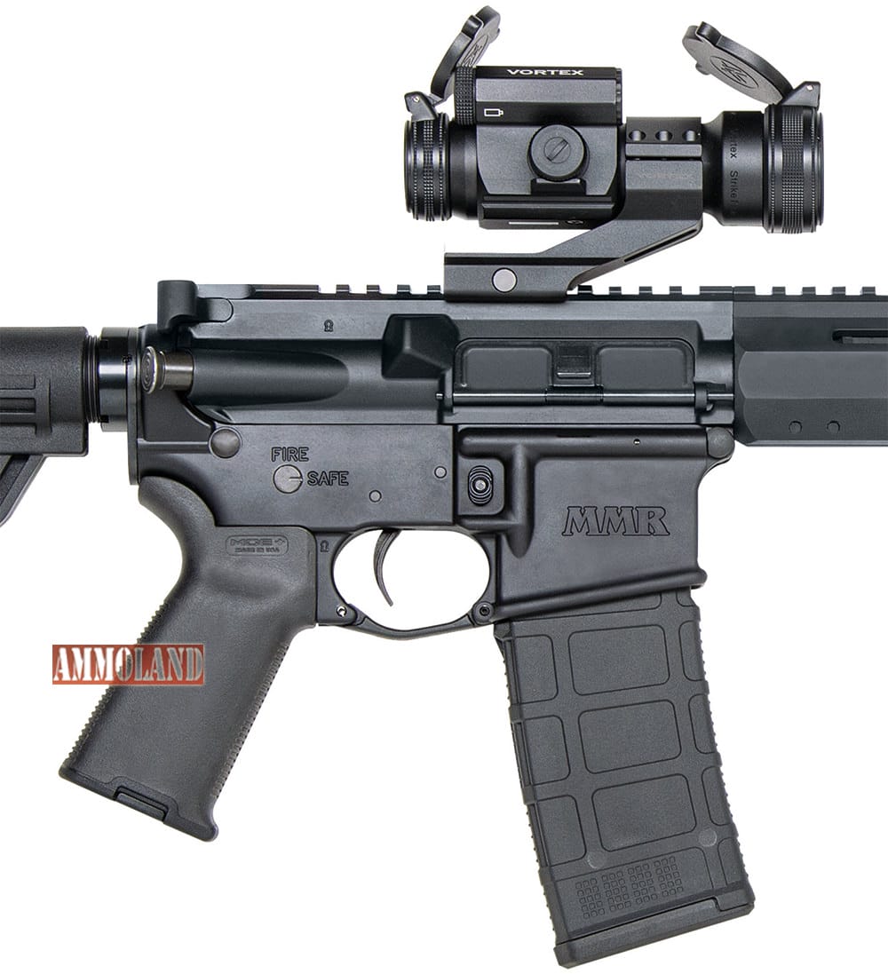 Mossberg MMR Tactical Vortex Red/Green Dot Combo Rifle equipped with the Vortex Strikefire II optic