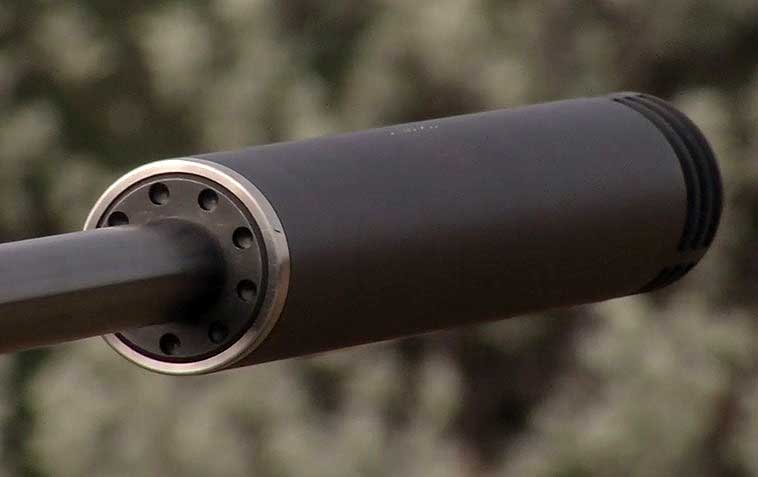 Rifle Suppressor Silencer Can