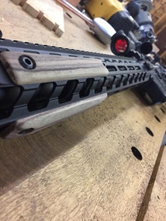 Wood AR-15 Build