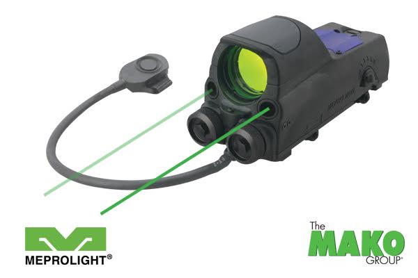 Meprolight Mepro MOR with Green Laser