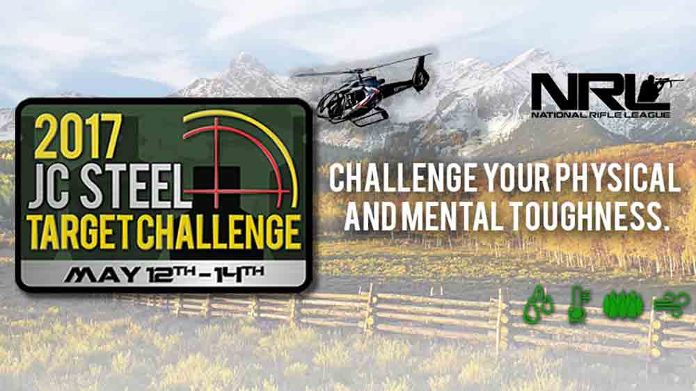 The 4TH Annual JC Steel Target Challenge will be the third match of the 2017 NRL Precision Rifle Shooting Competition Season!