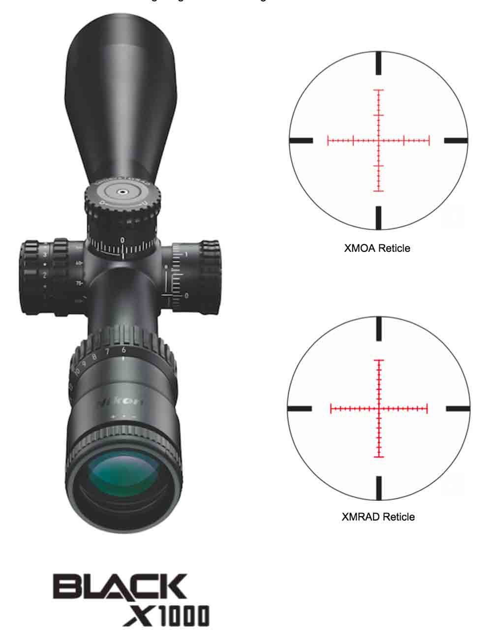 Shooters looking for rapid-action targeting capability with AR/MSR platforms can rely on the new BLACK FORCE1000 1-4x24 riflescope with capped turrets and SpeedForce reticle.