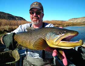 New Mexico Department of Game and Fish Fisheries Biologist Marc Wethington