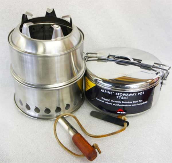 SilverFire Scout Stove and Stowaway Pot