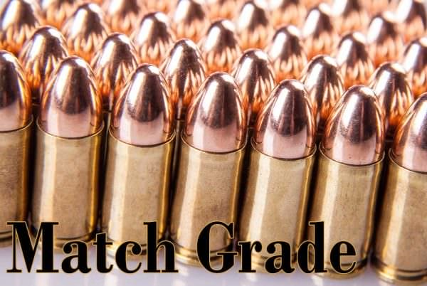 Match Grade Ammo Ammuntion 9mm