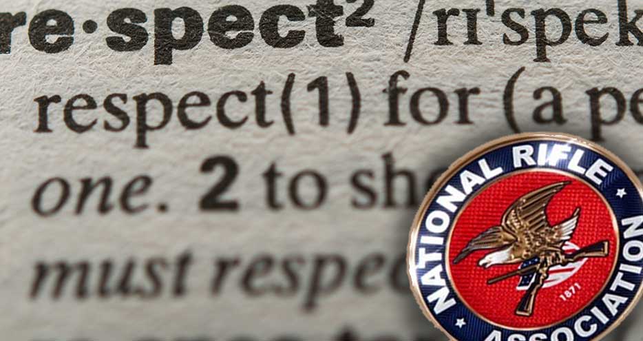 NRA Disrespect Respect