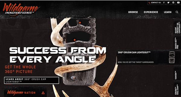 Wildgame Innovations Website