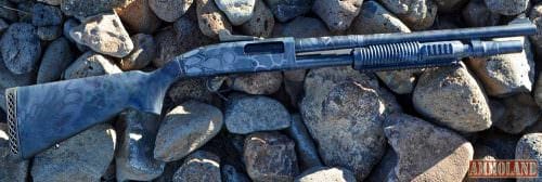 Mossberg 590A1 Ghost Ring Shotgun in Typhon Camo