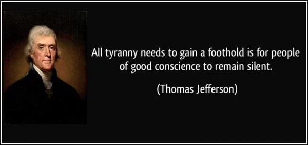 Thomas Jefferson on Tyranny