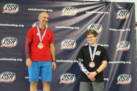 Milev Repeats at Rapid Fire Pistol Champion at USA Shooting National Championships