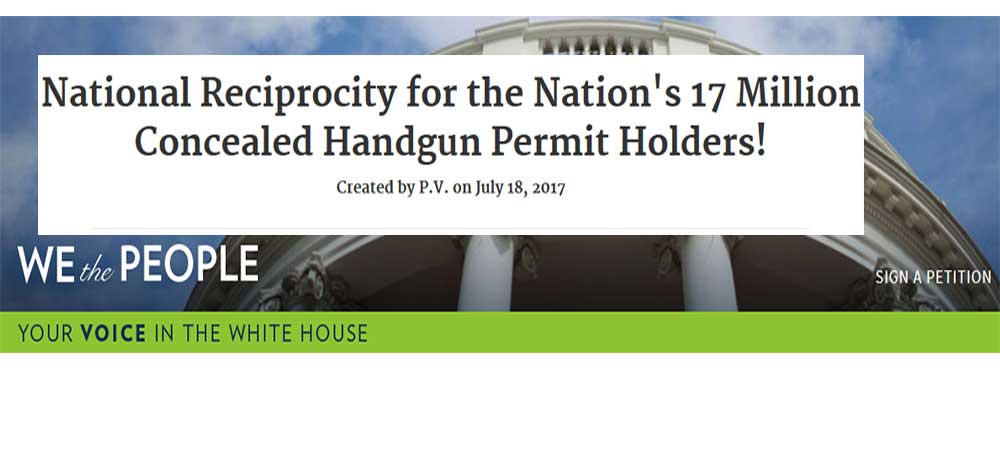 National Reciprocity Petition