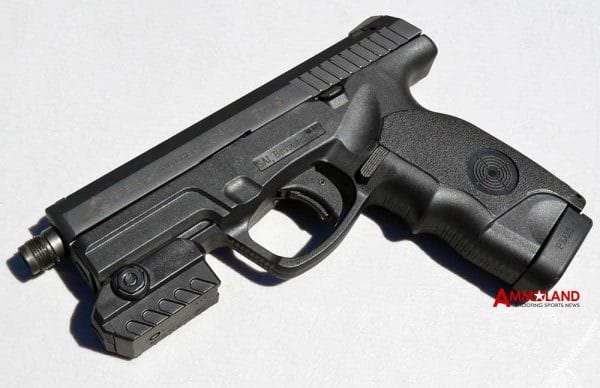 MantisX Firearms Training System on Steyr M9-A1 Handgun