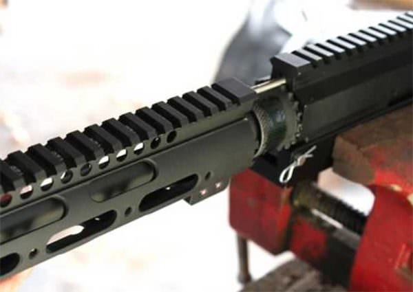 AR15 Rifle Gas Tube Installation