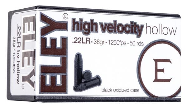 ELEY High Velocity .22 Ammunition 