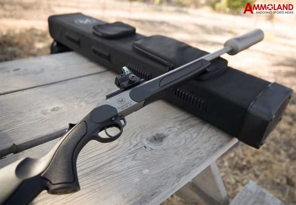 SilencerCo Maxim 50 Suppressed Muzzleloader and Case