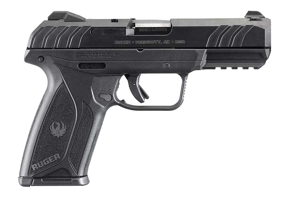 The new Security-9 features a 4” barrel and weighs just 23.7 ounces with an empty magazine.