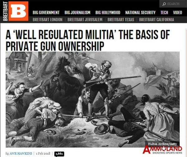  A Well Regulated Militia, The Basis For Private Gun Ownership