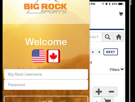 Big Rock Sports Mobile Ordering App Cropped