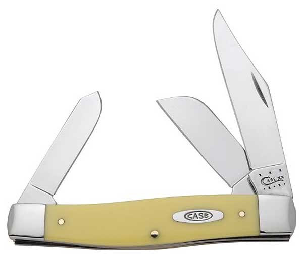 Case Large Stockman Knife Yellow