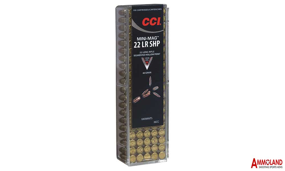 CCI Mini-Mag Segmented Hollow Point Ammunition