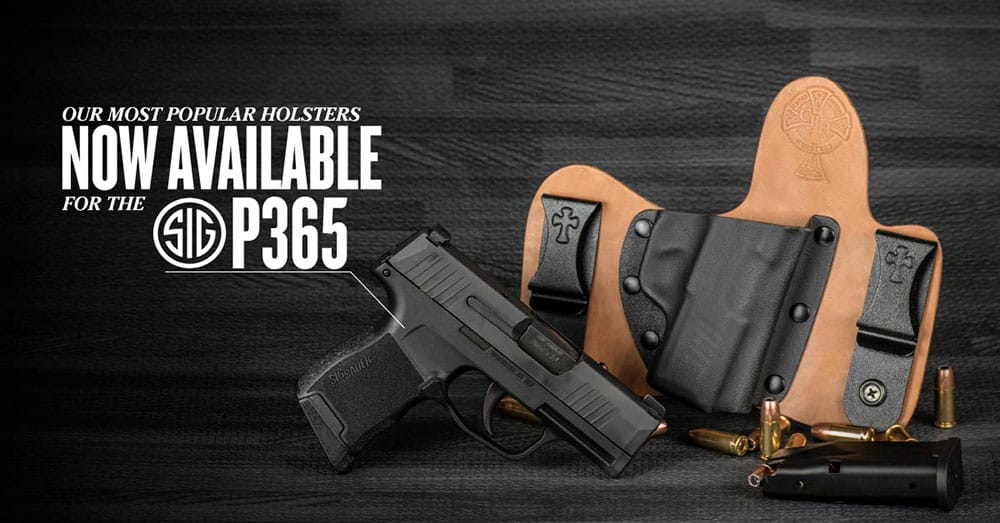 CrossBreed Holsters Now Shipping SIG P365 Holsters