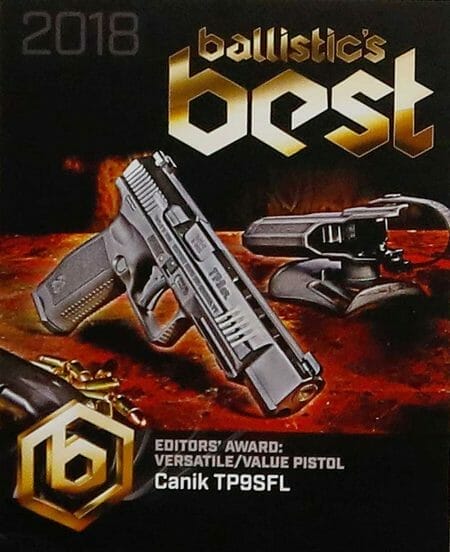 Century Arms TP9SFL Pistol Ballistics Best Editors Choice