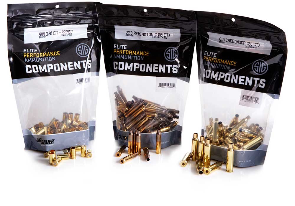 SIG SAUER Launches Components Line for Precision Handloaders